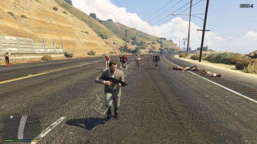 《gta5》洛圣都丧尸危机生存记录