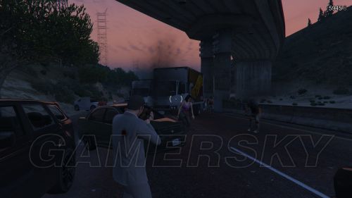 《gta5》洛圣都丧尸危机生存记录