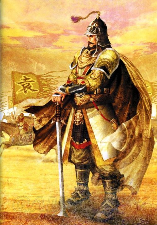 《真三国无双》武将历代原画对比_其他群雄-袁绍-游民星空 gamersky.