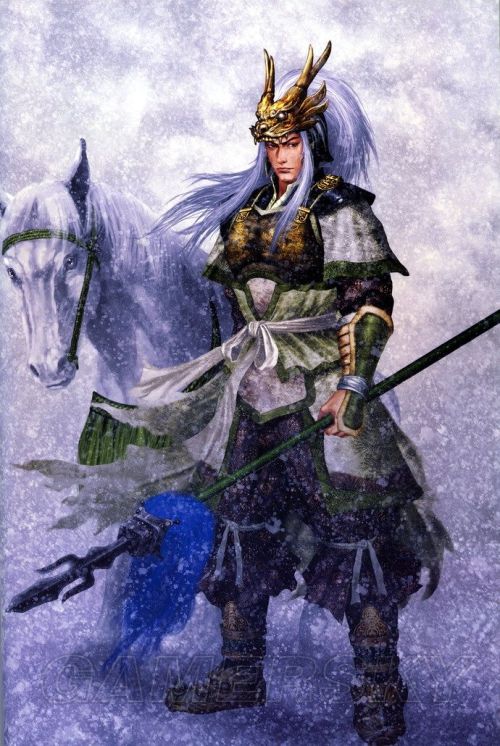 《真三国无双》武将历代原画对比_蜀国-马超 :: 游民