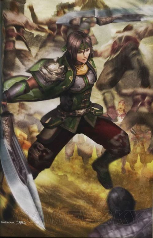 《真三国无双》武将历代原画对比_蜀国-关兴-游民星空 gamersky.com