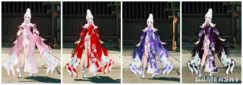 天谕时装染色效果