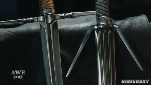 武器人间打造《巫师3:狂猎》杰洛特双剑 劈完
