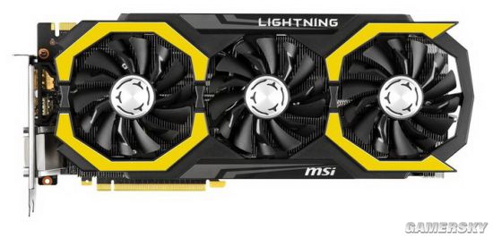 三风扇16相供电微星发布gtx980ti闪电显卡