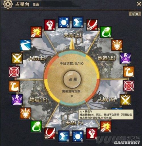 天谕战斗BUFF