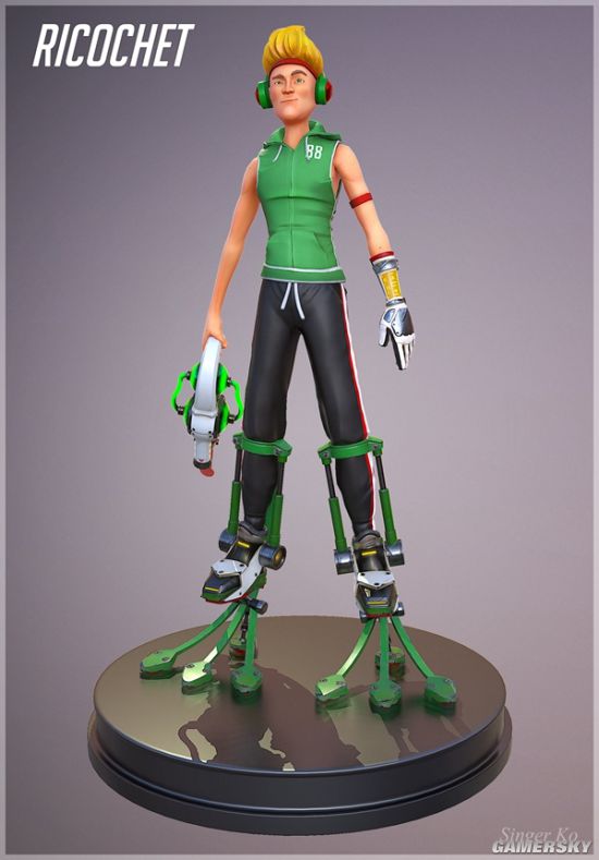 守望先锋国外玩家自创英雄