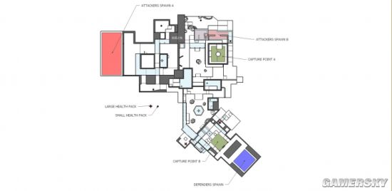 守望先锋地图平面图图片