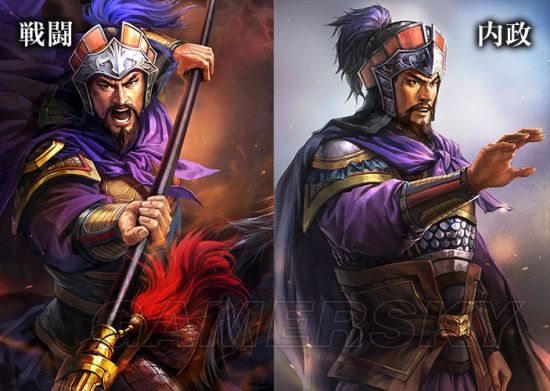 三国志13武将背景资料及头像立绘一览