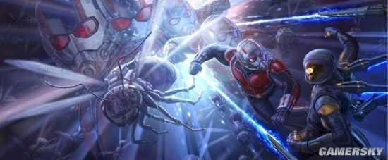 《蚁人》美术设计概念图曝光:原始英雄长这样