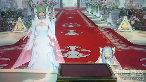 游民星空 动漫星空 两名女性声优在游戏中结婚