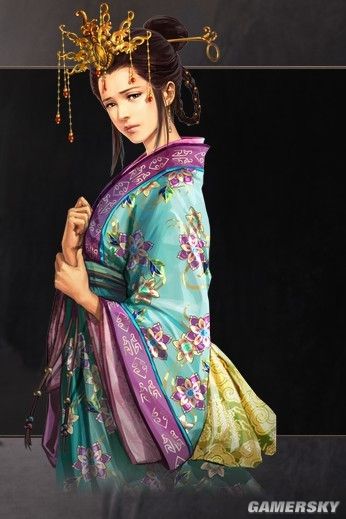 三国志12全美女武将图鉴一览美女武将头像