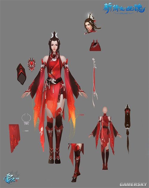 穿越次元的红衣少女《新倩女幽魂》同人画大赛揭幕