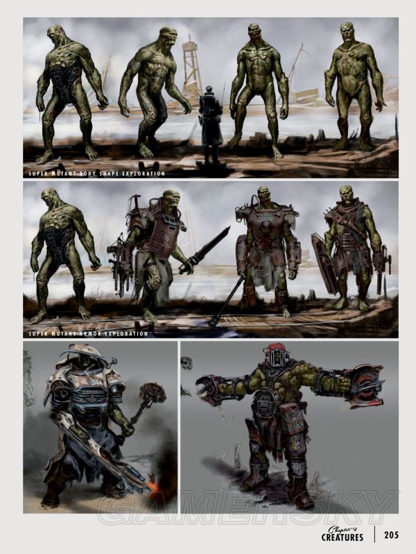 辐射4怪物武器图鉴官方角色怪物武器载具图鉴大全