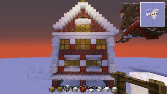 《我的世界》圣诞小屋制作图文教程 我的世界圣诞小屋怎么做