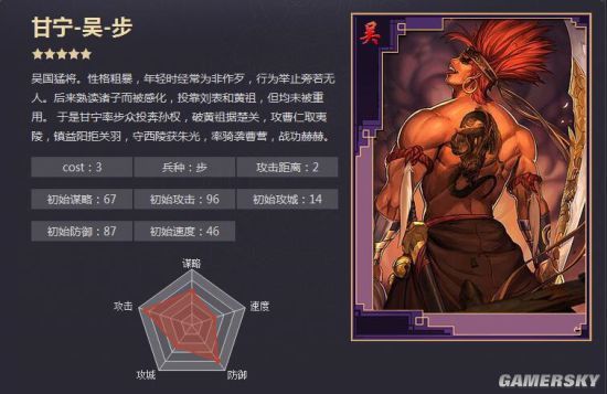 率土之滨吴国人物属性解析