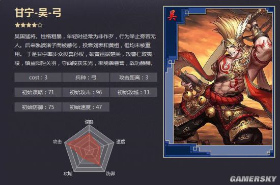 率土之滨吴国人物属性解析