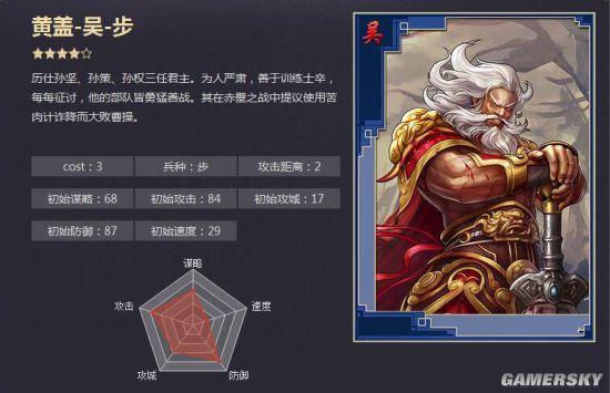 率土之滨吴国人物属性解析