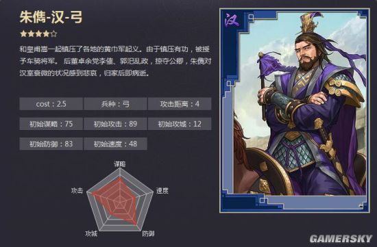 率土之滨汉人物属性解析