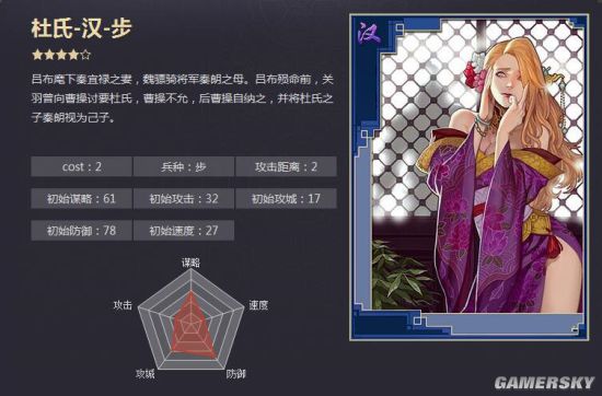 率土之滨汉人物属性解析