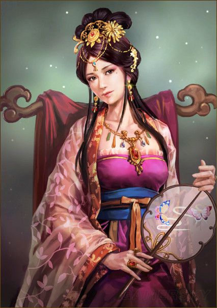 三国志13 美女图鉴美女高清图鉴大全及颜值评分 游民星空gamersky Com