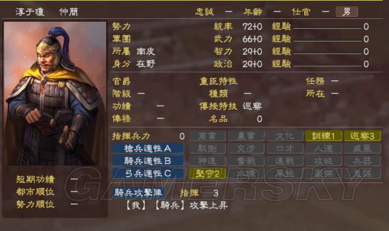 三国志13群雄割据全势力武将详解群雄割据剧本破局心得