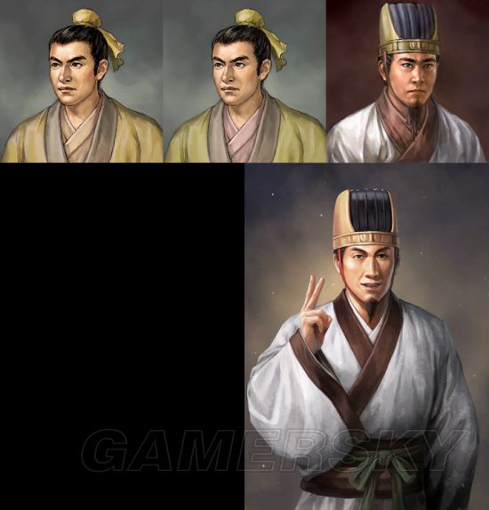 《三国志13》全武将9代以来能力及画像对比_程秉 :: 游民星空 gamer