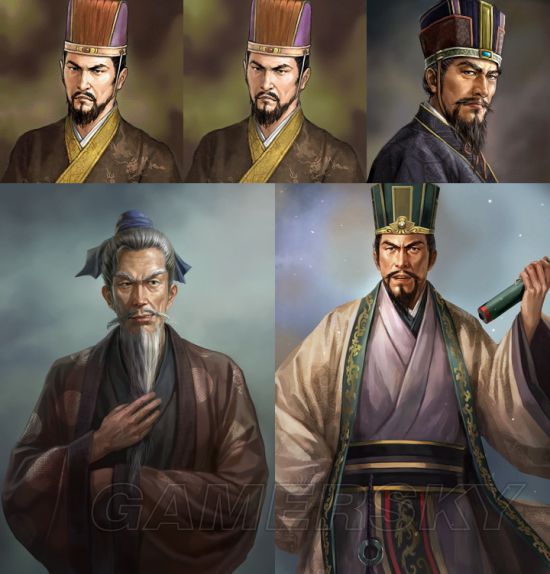 《三国志13》全武将9代以来能力及画像对比_程昱 游民星空 gamer