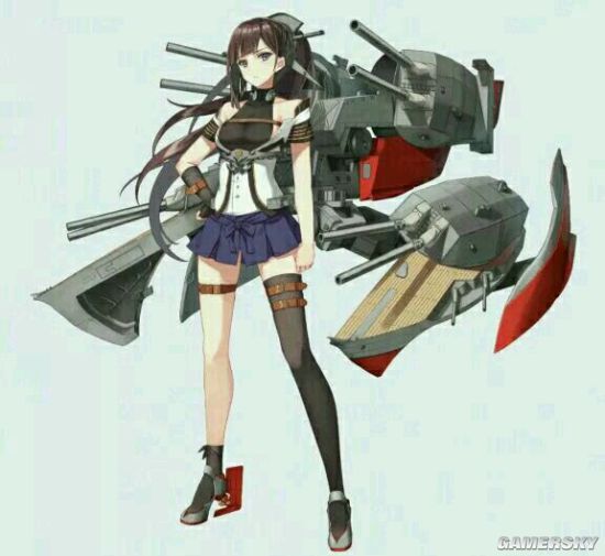 战舰少女r长门立绘