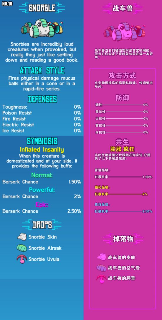 崩溃大陆宠物图鉴大全