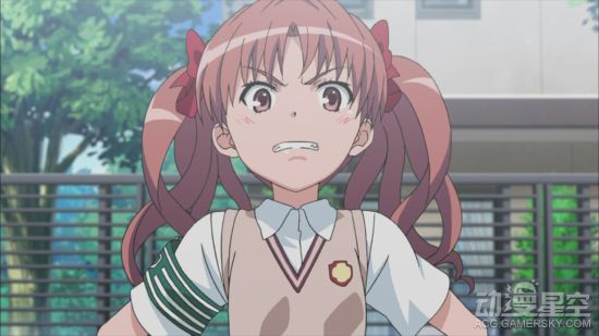 炮姐御坂美琴的学妹兼室友,能力为level4的空间移动,双马尾茶色头发的