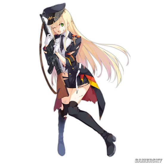 少女前线stg44立绘图鉴 少前stg44大破图