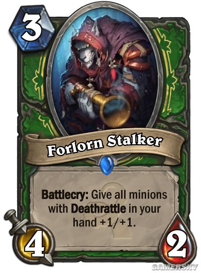 《炉石传说:魔兽英雄传》新卡:猎人盗贼新随从