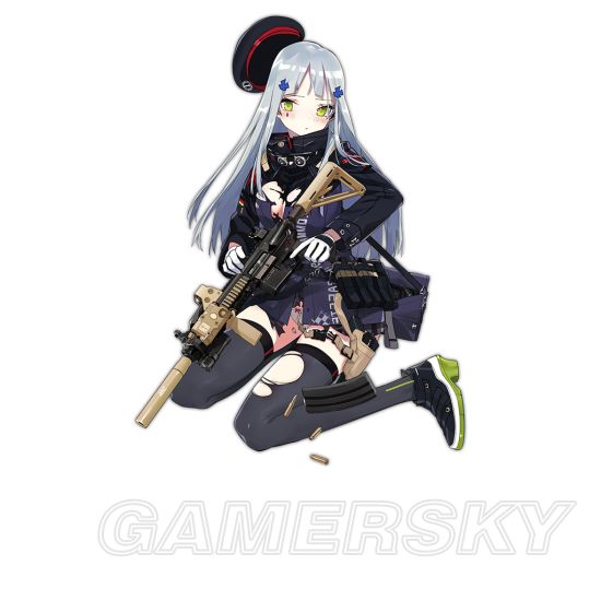 少女前线HK416立绘资料 HK416建造公式 _ 游民星空手游频道