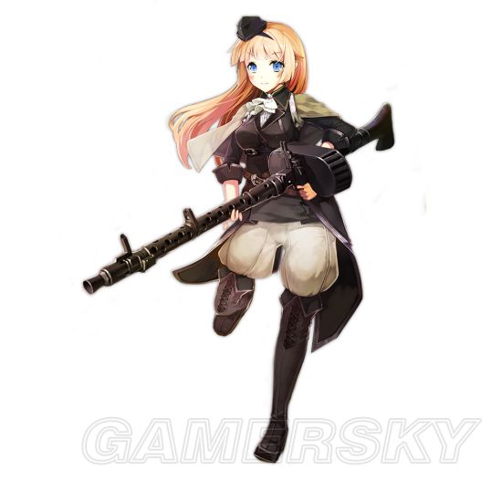 少女前线mg34立绘资料 mg43建造公式