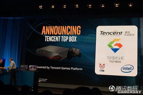 腾讯游戏联手英特尔海尔发布首款TGP游戏主机