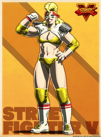 街头霸王5新角色摔跤团资料一览