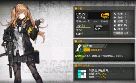 少女前线UMP9冲锋枪