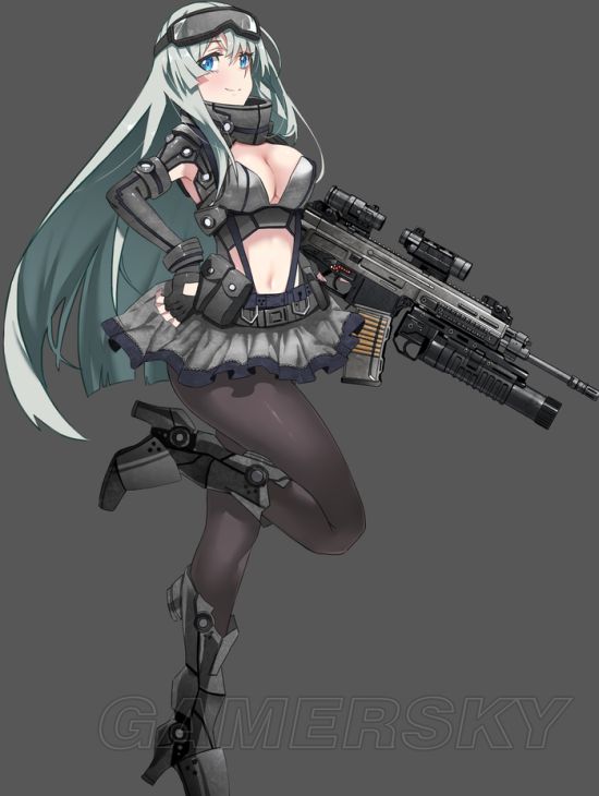 cz805少女前线新增枪娘立绘,这次测试新加入的3把枪