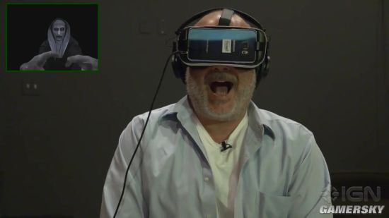 IGN用VR体验惊悚电影《招魂2》预告 美女吓到