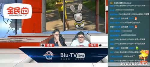 弹幕如有声biu雷哥要被笑声轰炸全民tv发力