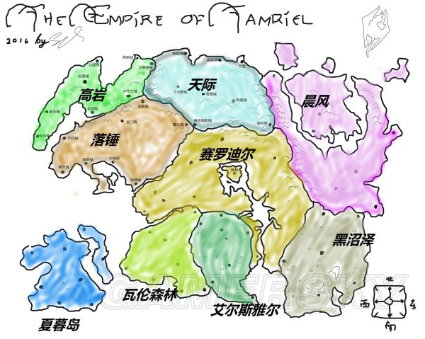 泰姆瑞尔地图图片