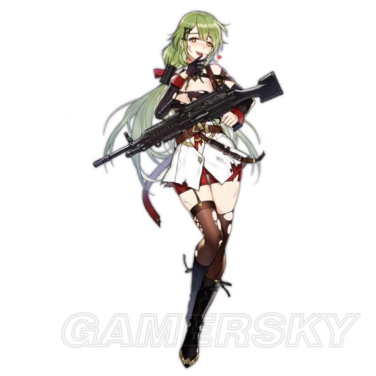 少女前线mk48立绘图鉴 mk48技能详解