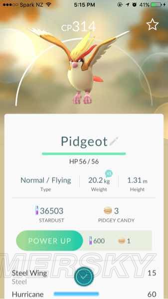 精灵宝可梦(口袋妖怪go)波波进化图鉴 pidgey进化数据介绍