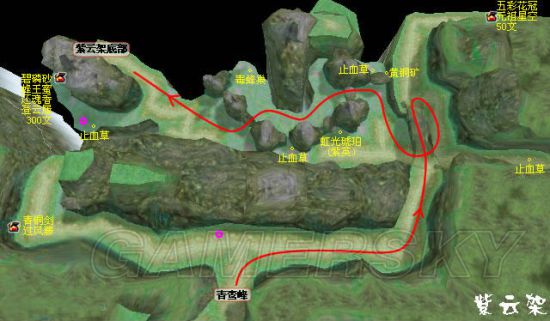 仙剑奇侠传4迷宫地图全宝箱物品详细迷宫地图