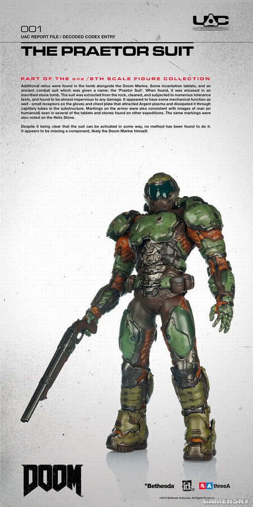 b社公布毁灭战士4限定版海兵队手办武器猛而多