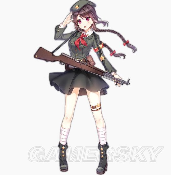少女前线56式半自动步枪立绘