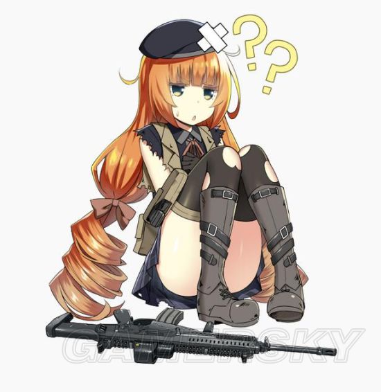 少女前线ARX160立绘