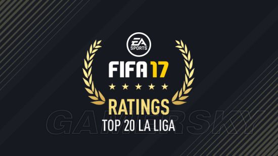《FIFA17》西甲球员数据排名及评分一览 西甲