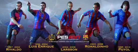 《实况足球2017(pes2017)》mc模式传奇球员介绍 mc模式有哪些传奇球员