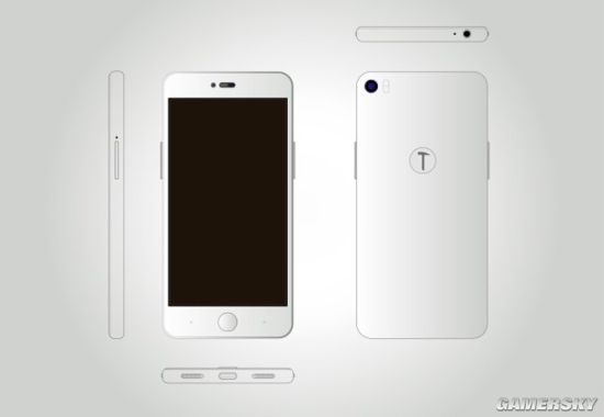 锤子手机T3白色版本回归 圆形Home键确认 _ 